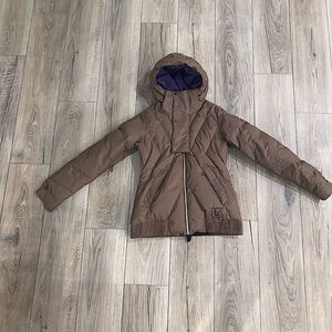 Burton Brown Hooded Jacket